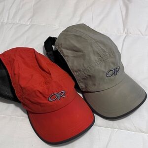 Outdoor Research trail running hats. 2 hats for price of one